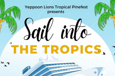 Yeppoon Lions Tropical Pinefest 2025 Event Calendar Tiles 