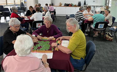 Four tables in play