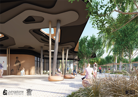 Arrivals Plaza Concept