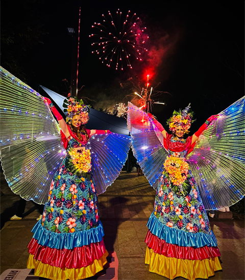 Capricorn Coast Entertainment Stilt Walkers