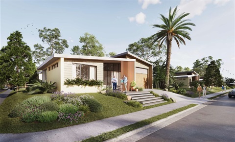 Limestone Creek over 55s artist impression
