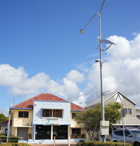 CCTV installed at James St, Yeppoon.jpg