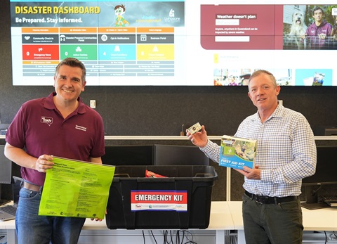 Nigel Hutton MP and Mayor Adam Belot Get Ready.jpg