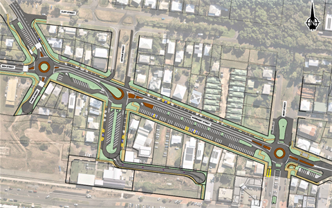 Normanby Street Road Reconstruction Design Concept September 2024