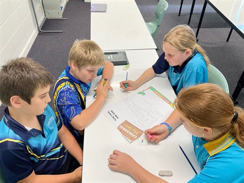 Palm Creek Reserve Consultation Cawarral State School Students