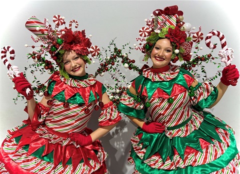 Roving Christmas entertainers