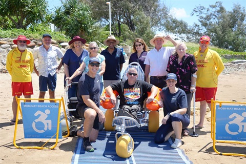 Sand, surf, support as Capricorn Coast welcomes all abilities