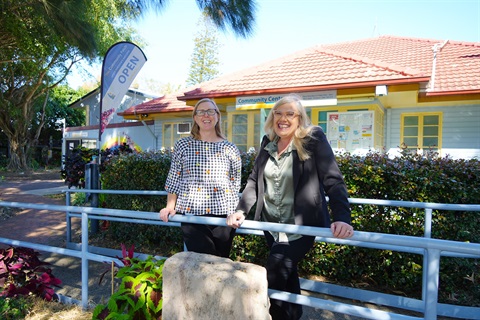 Social_Prescribing_Trial___The_Community_Centre___Supervisor_Robyn_Kleinhans_and_Councillor_Andrea_Friend.jpg