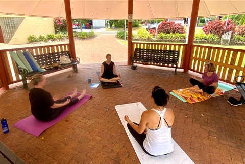 Wellness at the Coast – Yoga at Beaman Park