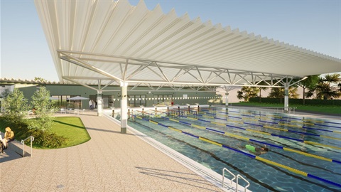Yeppoon Aquatic Centre Perspective View