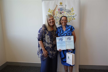 Sport_and_Recreation_____Elissa_Rosemond_with_Councillor_Andrea_Friend.jpg