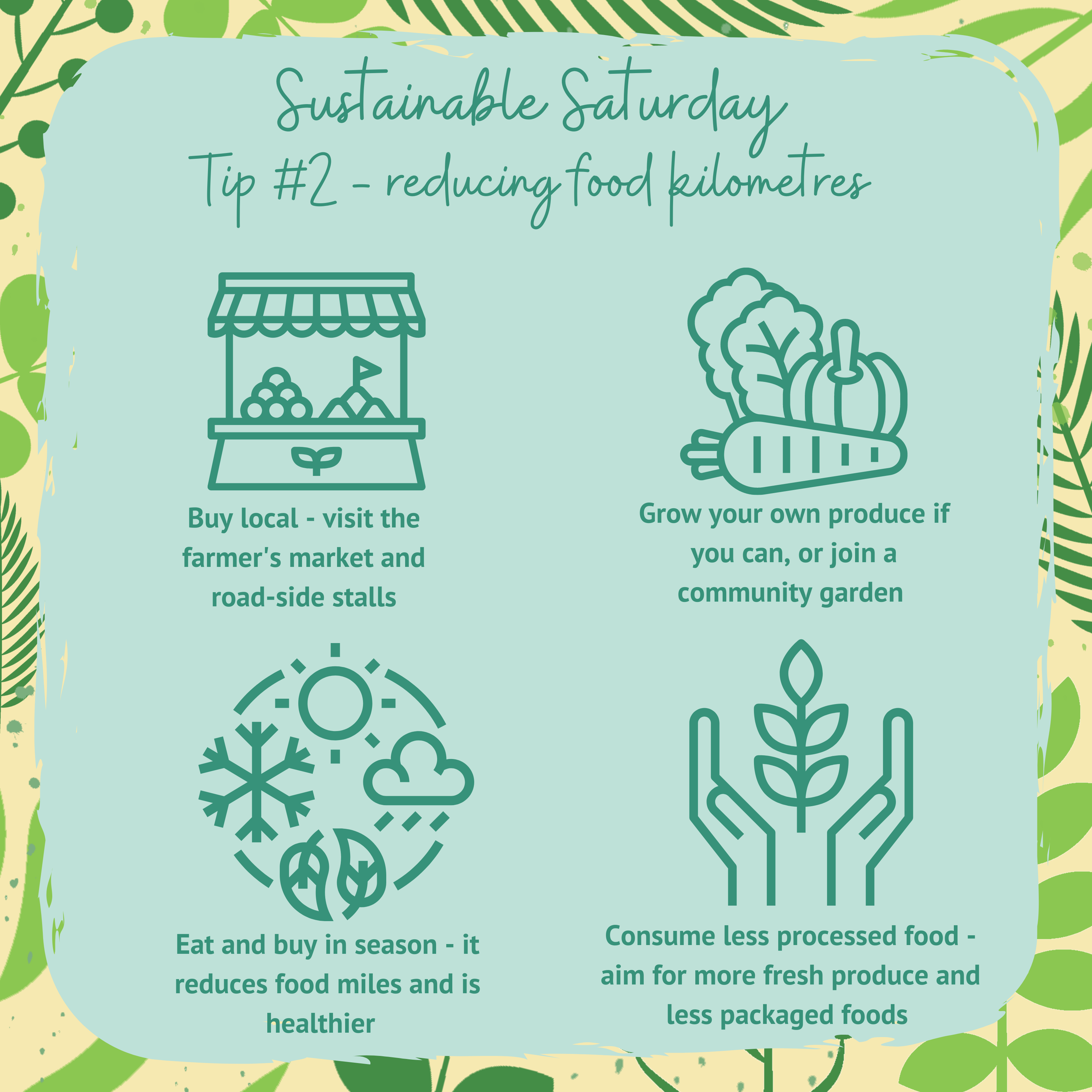 2 Reducing food miles