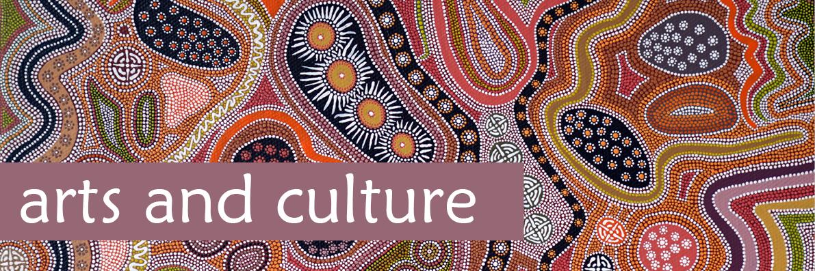 Arts and culture website header 