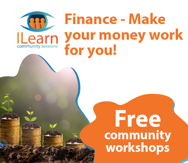 Ilearn community sessions event calendar tile finance
