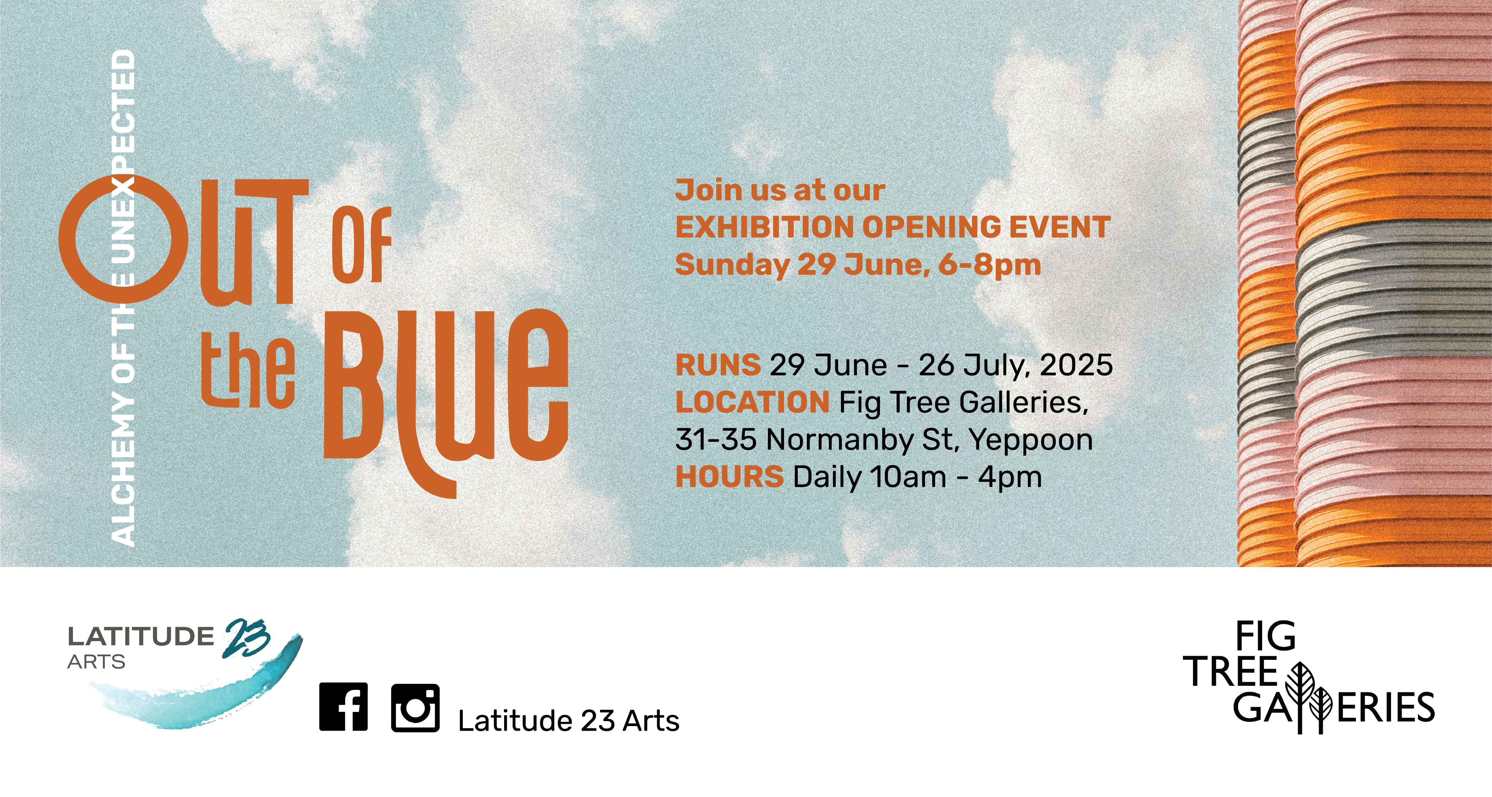 Out of the Blue: Alchemy of the Unexpected - Art Exhibition at Fig Tree Galleries