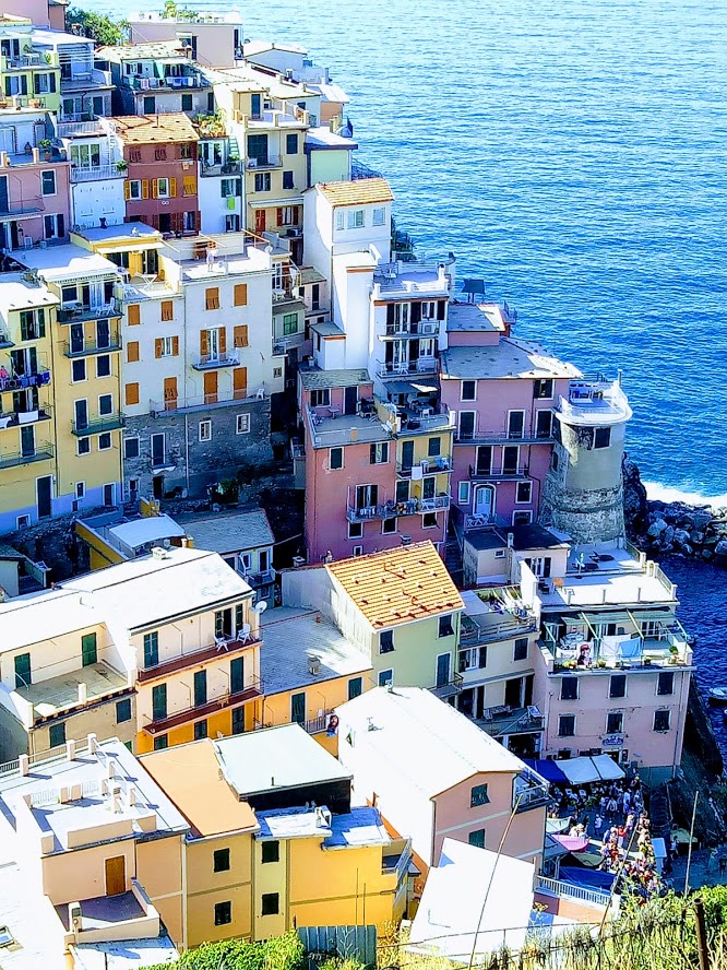 Manarola looking back