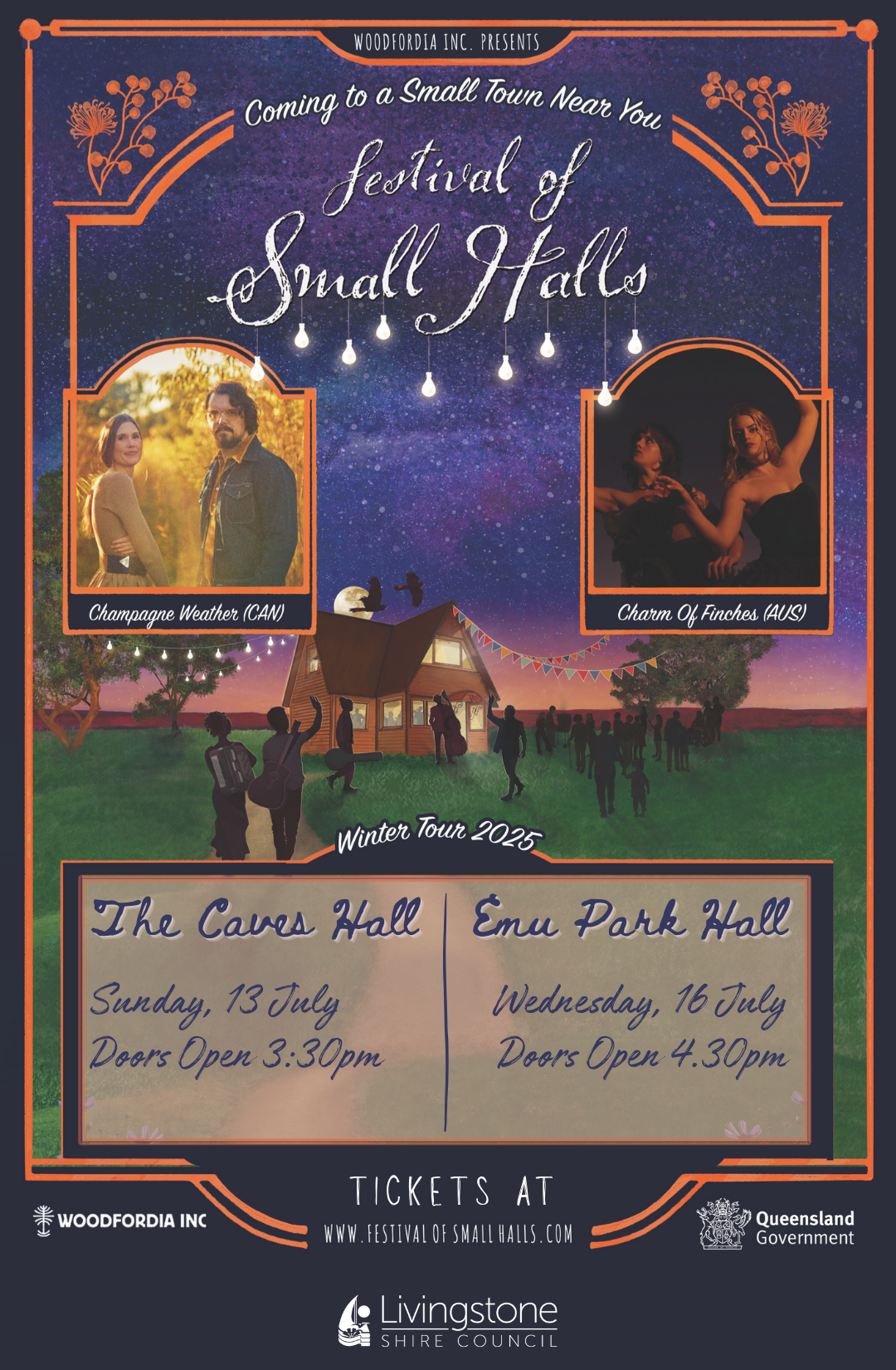 Festival of Small Halls 2025 Poster