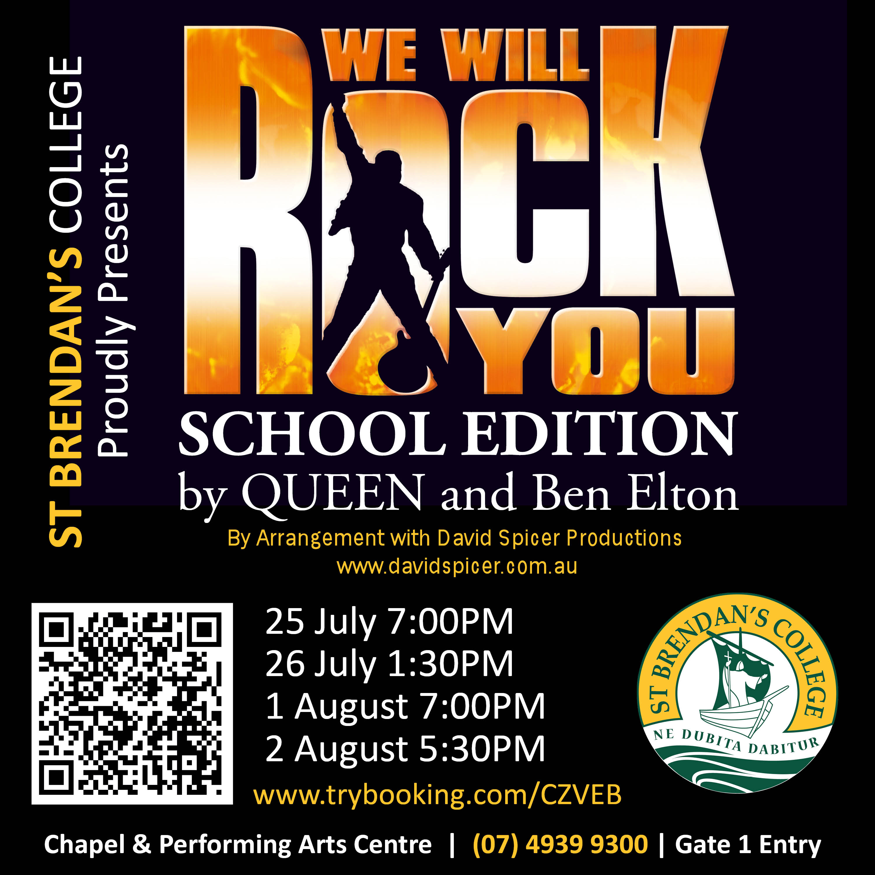 We Will Rock You - St Brendan's College Musical