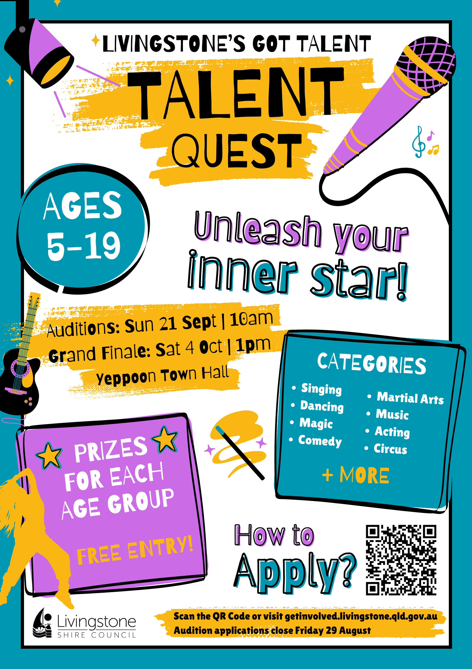 Talent quest poster 2